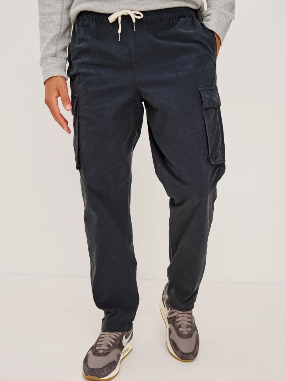 Rails Men's  Cargo Pant 100 Cotton Sz M/32 Wash Black